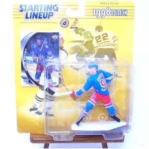 NIB Vintage Starting Line-Up 1998 Wayne Gretzky Hockey Figurine Kenner Hasbro